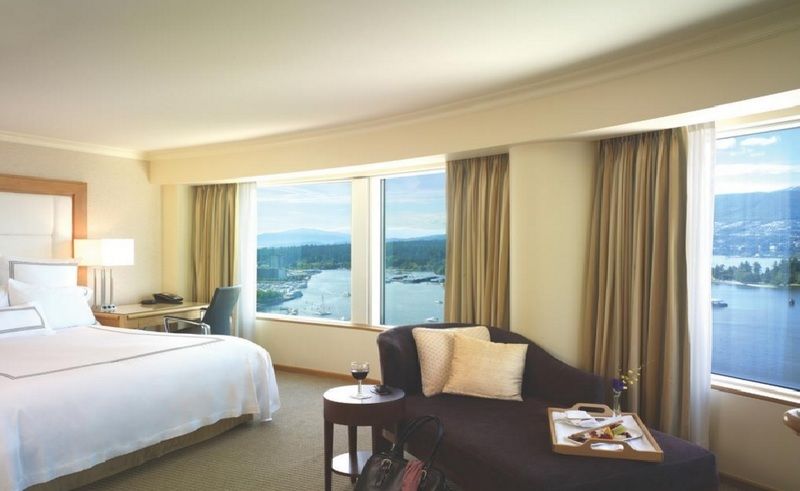 Pan Pacific Vancouver Exterior foto A room at the hotel